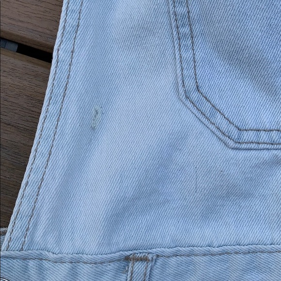 Forever 21 Denim Jumper Skirt Overalls Style - Picture 8 of 9